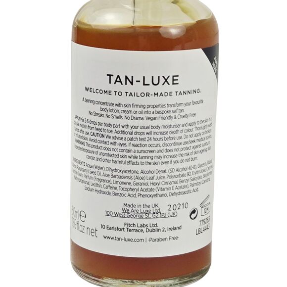 Tan-Luxe The Body Illuminating Self-Tan Drops - Light / Medium 50 ml /1.69 fl oz - Picture 4 of 4